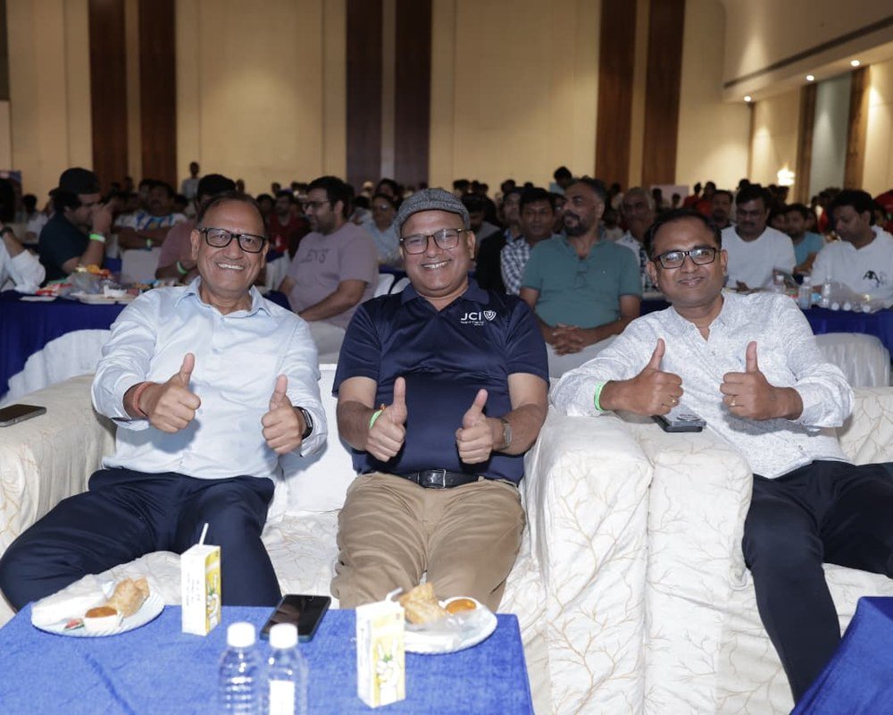 Members of JCI Raipur Capital at a leadership session