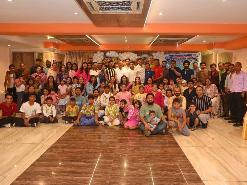 Family birthday anniversary celebration